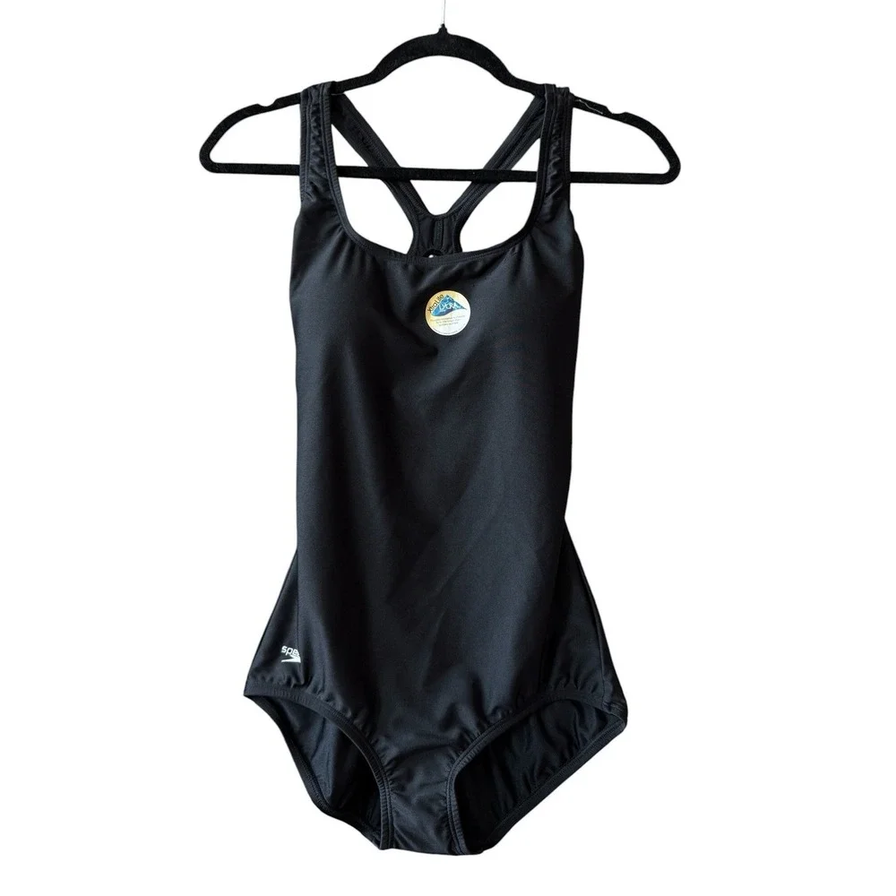 Speedo One Piece Swimsuit Women's 10 NWT